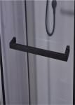 Fashion Pivot Door， Corner Shower Stalls , Square Shower Cabin with white