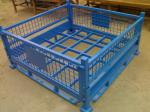 Self Loading Warehouse Storage Cage Collapsible Customized
