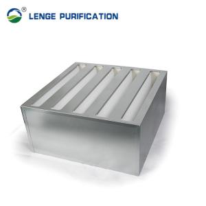 Wholesale H14 99.995% V-Bank HEPA Filter For Cleanroom Applications from china suppliers