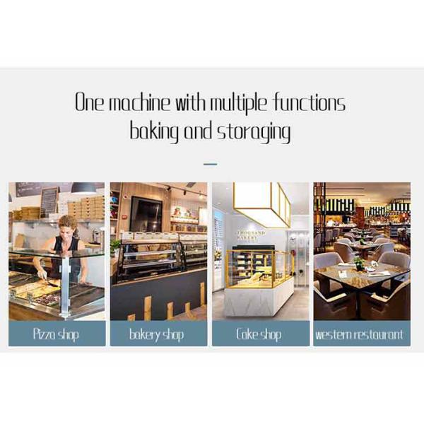 Liquid Crystal Display LCD Screen Three Deck Oven Trays Size 400*600mm