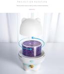 Cute Pet Led Starry Sky Projector Light Bluetooth Speaker 120x122x156mm