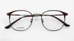 Non Prescription Glasses Frame with Titanium Optical Eyeglasses for Men Women