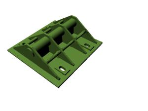 Wholesale 200 Model Temporary Bailey Bridge Parts Anti - Skid Surfacing Q460C Raw Material from china suppliers