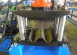W Type Guard Rail Roll Forming Machine 2.0 - 4.0mm Hydraulic Punching