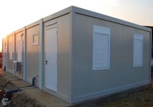Wholesale Two Rooms Detachable Container House Galvanized Steel Structure Material from china suppliers
