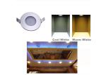 3W Cool White RV Boat Recessed Ceiling Light Super Slim LED Panel Light Aluminum