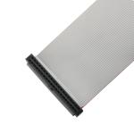 IDC FC-2*20P 40Pin 2.54mm Pitch Black PBT+G/F UL2651 28AWG IDC Flat Ribbon Cable