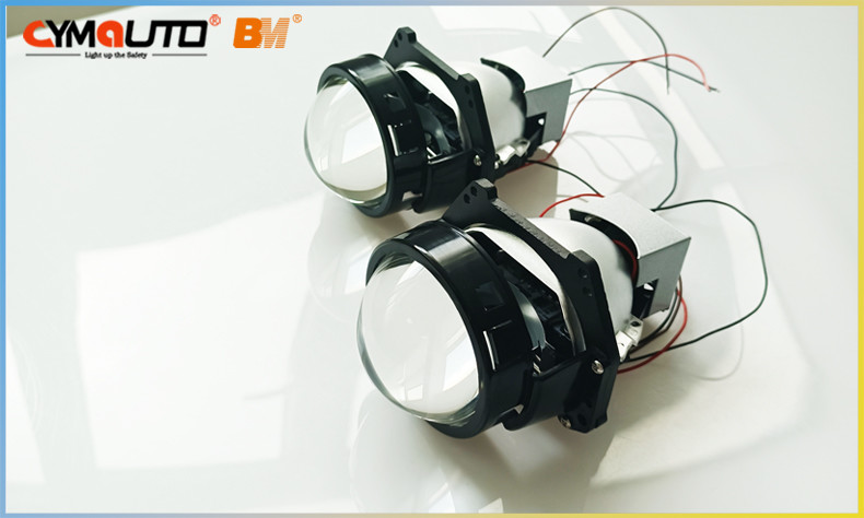 Universal Car Mini Bi Xenon Projectors Lens 2 Cores 3.0 Inch