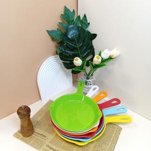 Wholesale Unique and Eye-catching Look Solid Color Salad Plate Scratch Resistant Dish Washer Safe from china suppliers