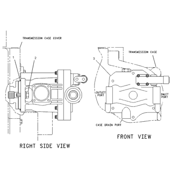 Caterpillar 6E5477 Parts scheme PUMP GP-PISTON
