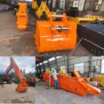 Cat Hitachi Komatsu Sany Suitable Telescopic Excavator With Q355B Bucket And