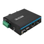 Gigabit Industrial Network Switch 100/1000M Fiber Ethernet Unmanaged Din Rail