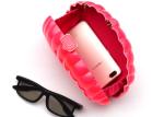 Pink Shelled Clutch Bag Casual And Fashion Shell Shaped For Ladies