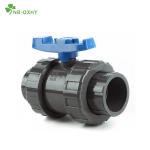 1/2"-4" CPVC PVC Plastic Single/Double Union Ball Valve for Versatile Applicatio