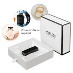 Industrial Cosmetic Gift Box Perfume Bottle Glass Package with Satin Foam EVA