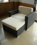5pcs pool wicker furniture