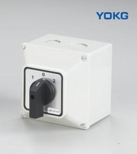 China 20A Rotary Changeover Switch 690V 125A Sealed Power Cut Off Switch on sale