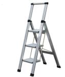 Three Step Aluminium Alloy Ladder 150kg Max Load Capacity 69cm Height