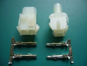 Wholesale 6.35mm Pitch 2 Pin Power Cable Connectors Single Row with Brass Contact Material from china suppliers