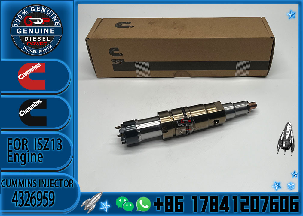 Original new Diesel Fuel Injector 4955080 2872544 For Cummin ISZ13 QSZ13 Engine Parts 4326959