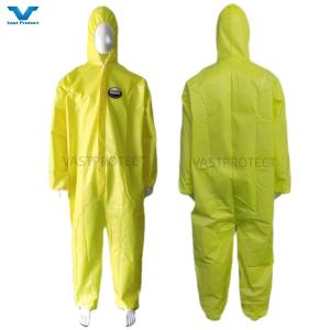 Wholesale Fully Closed Disposable Microporous PPE Type4 Coveralls for Industrial Workers Safety from china suppliers