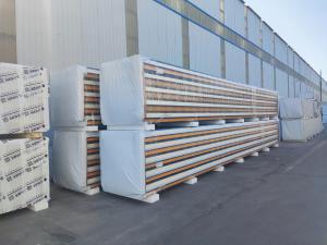 Wholesale Color Coated PU Sandwich Panel With Fireproofing Soundproofing And Anti Corrosion Features from china suppliers