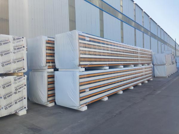 Color Coated PU Sandwich Panel With Fireproofing Soundproofing And Anti