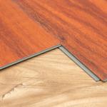 Sound Isolated PVC Vinyl Tiles IXPE Compounded UV Coated Surface Treatment