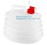 Portable Water Storage Jug, Water Carrier, Foldable Canteen, Outdoors BBQ
