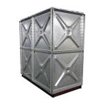 Hotel / School Galvanized Steel Water Tank Corrosion Resistant Bolt Installation