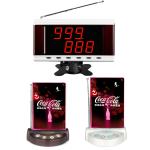 Restaurant service equipment, wireless catering calling system with holder