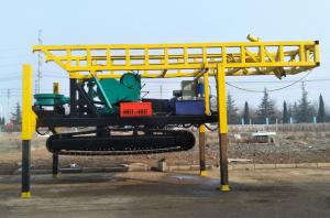 Wholesale Rotary Steel Crawler Chassis Water Drilling Rig With 5m Per Piece Drill Rod from china suppliers