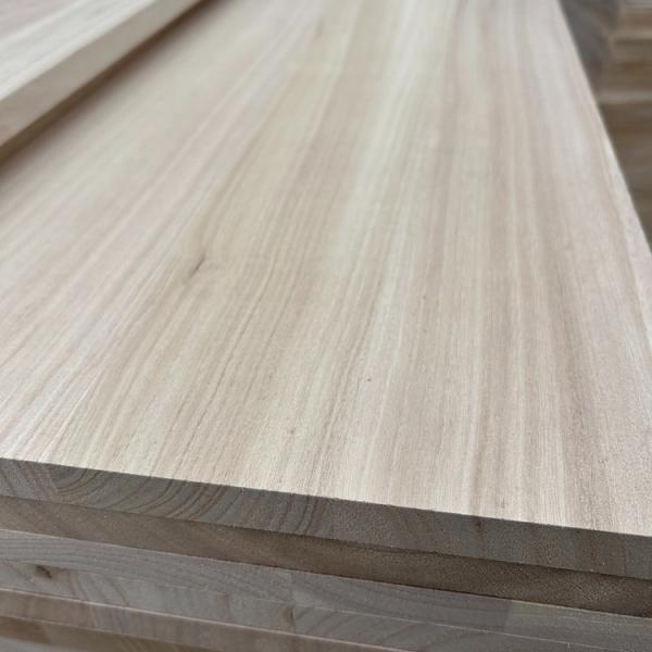 Natural Solid Paulownia Board Furniture Logs Boards Natural Color Modern Design