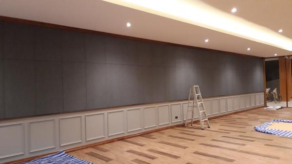 Quality Resturant Decorative Material Fabric Wrapped Acoustical Wall Panels Sound Absorbing Board for sale