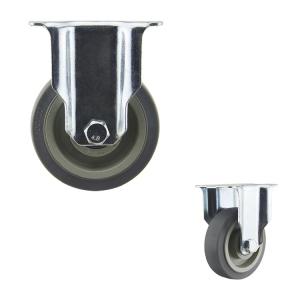 Wholesale 4&quot; 198lbs Capacity Floor Protecting Medium Duty Casters Rigid Wheel OEM from china suppliers