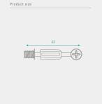 32mm Minifix Connecting Bolts, Cabinet Fitting For Flat Packed Furniture