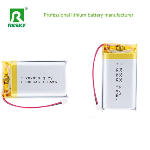 Li-Ion Lithium Battery 902030 3.7V 500mAh 1.85wh Rechargeable Lipo Battery For VR glassess