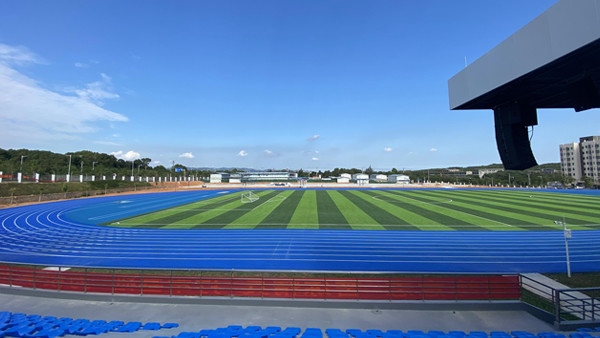 UV Resistant Tartan Running Track High Durability Resistance To Damage