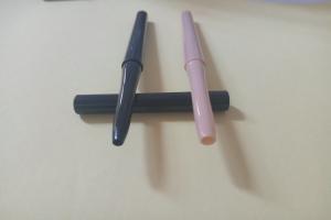 China Black / Pink Lipstick Pencil Packaging Beautiful Shape ABS Plastic Material on sale