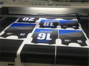 Wholesale JHX - 180100S Cnc Laser Cutting Machine For Sublimation Printed Athletic Apparel from china suppliers