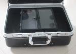Aluminum professional beauty make up case with light mirror wheel case
