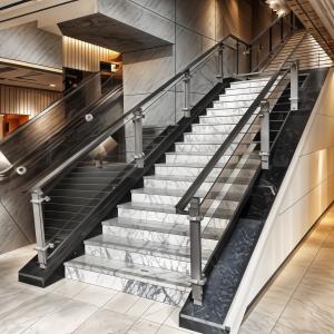 Wholesale Modern Aluminium Stair Railing lightweight Aluminum Staircase Railing from china suppliers
