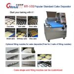 OEM Sponge Cake Batter Bakery Depositor Machines 100-200Kg/h