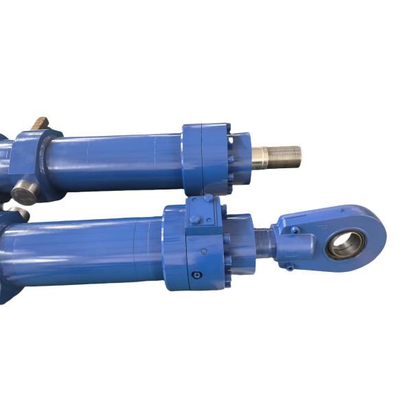 Custom Non-Standard Metallurgical Hydraulic Cylinder with Built-In Seal Groove