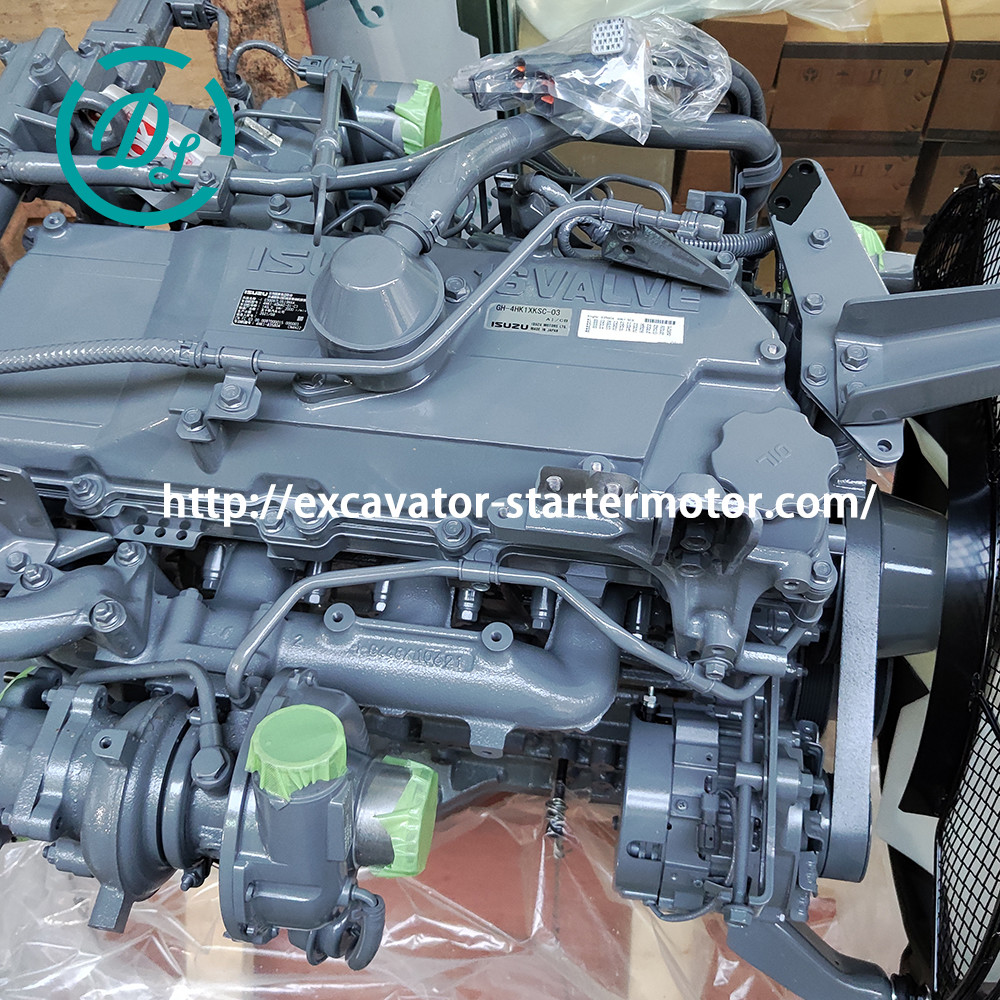 4HK1XKSC-03 133KW Excavator Engine Assembly 4HK1-XDHAG-01-C3 ISUZU