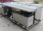 Double Tank Ultrasonic Cleaning Machine 6000W 40KHz For Window Blind