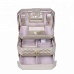 3 Layer Gift Packaging Luxury Jewelry Box For Retail Display Easy To Use