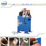 CNC 50mm Pipe Chamfering Machine Pipe Metalworking Jobs Tube End Deburring