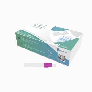 Wholesale 99% Accuracy 2 years Shelf Life SARS-CoV-2 Antigen Test Set Kit Nasopharyngeal Swab 5 piece from china suppliers