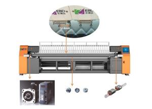 Wholesale Two Servo Motor quilting with embroidery machine For Foot Pad / Bed Cover from china suppliers